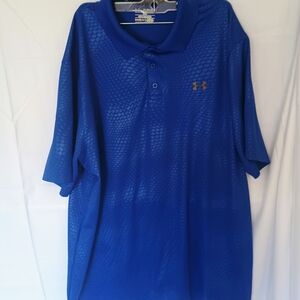 Under Armour Men's Blue Polo Shirt